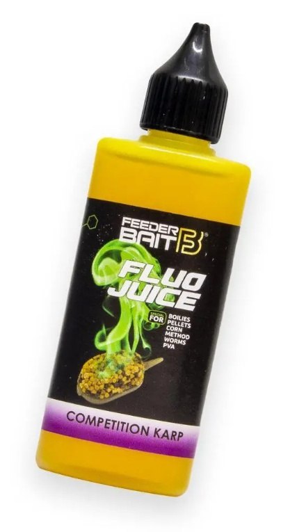 Atraktor Feeder Bait Fluo Juice Competition Karp 50ml
