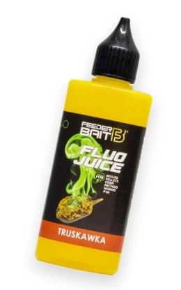 Atraktor Feeder Bait Fluo Juice Truskawka 50ml