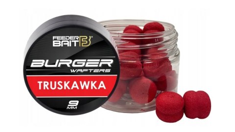 Feeder Bait Burger Wafters 9mm Truskawka