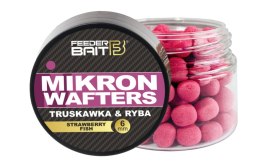 Feeder Bait Mikron Wafters 6mm Truskawka & Ryba