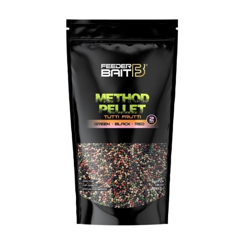 Pellet Feeder Bait Method Pellet 2mm Tutti Frutti 800g
