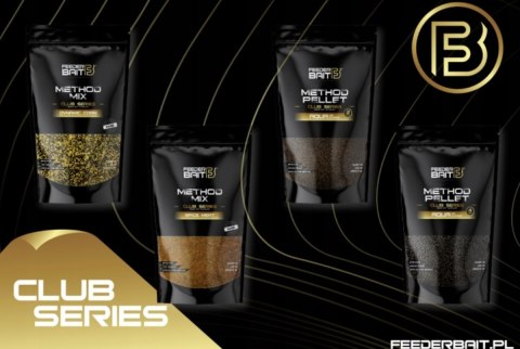 Pellet Feeder Bait Method Pellet Club Series 2mm 800g Ciemny