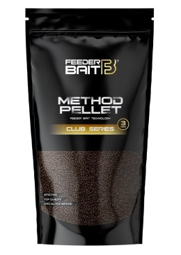Pellet Feeder Bait Method Pellet Club Series 3mm 800g Ciemny