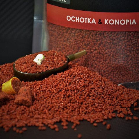 Pellet Feeder Bait Method Pellet F1 Ochotka Konopia 2mm 800g