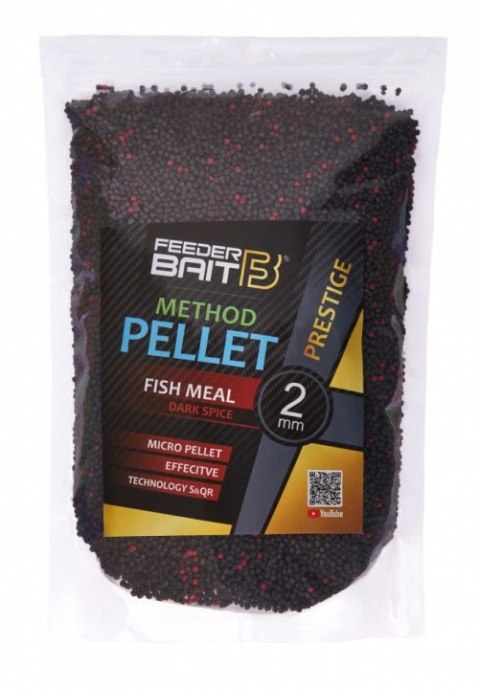 Pellet Feeder Bait Method Pellet Prestige Dark Spice 2mm 800g