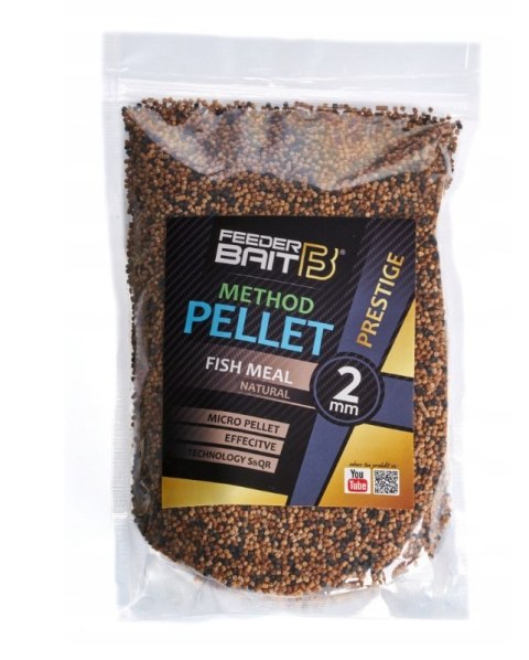 Pellet Feeder Bait Method Pellet Prestige Natural 2mm 800g