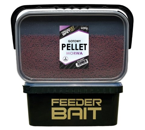 Pellet Gotowy Feeder Bait Morwa 2mm 600g w wiaderku