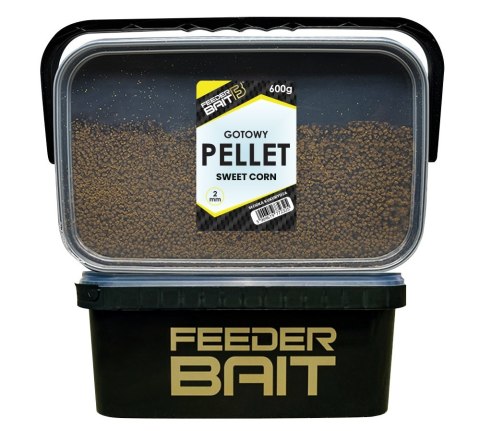 Pellet Gotowy Feeder Bait Sweet Corn 2mm 600g w wiaderku