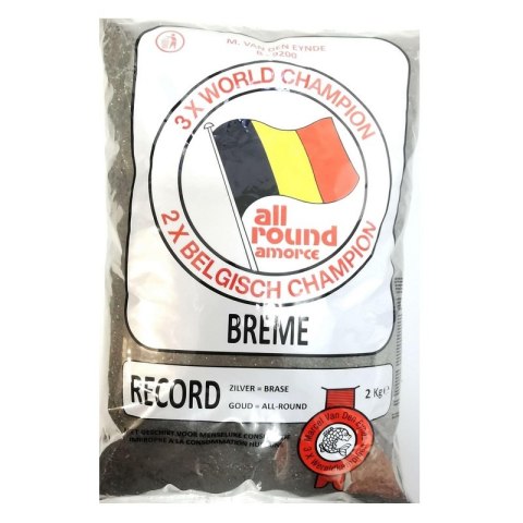 Zanęta Marcel Van Den Eynde Record Silver Breme 2kg Black
