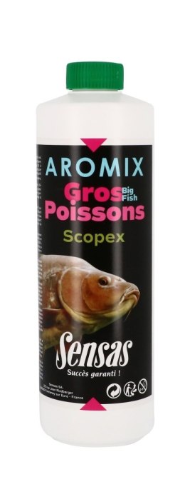 Atraktor Sensas Super Aromix Gros Poissons Scopex 500ml