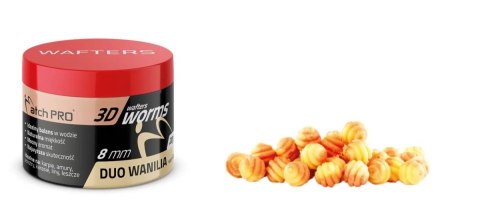 MatchPro 3D Worms Wafters Duo Vanille 8mm 20g
