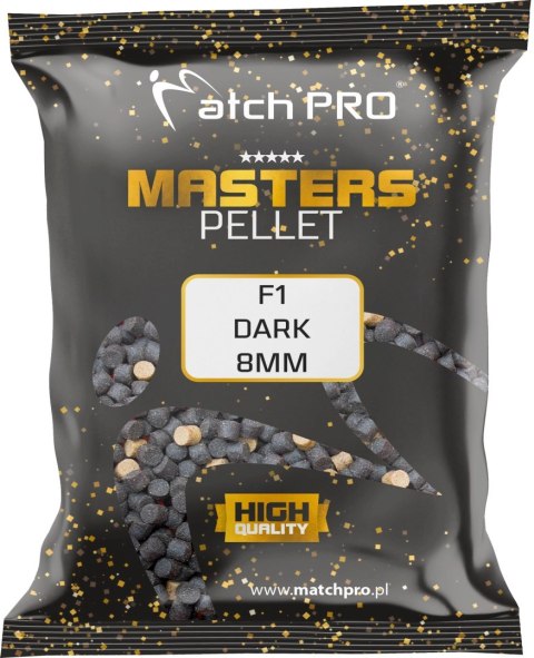Pellet MatchPro Masters 8mm F1 Dark 700g