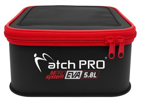 Pojemnik EVA MatchPro Live-Bait MPRO System 5,8 L z siatką w pokrywie