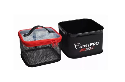 Pojemnik do namaczania pelletu MatchPro MPRO System EVA 3L z siatką