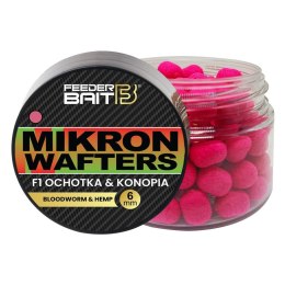 Przynęta Feeder Bait Mikron Wafters 6mm F1 Ochotka & Konopia