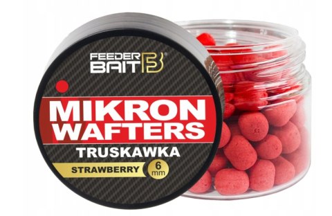 Przynęta Feeder Bait Mikron Wafters 6mm Truskawka