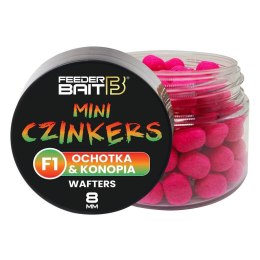 Przynęta Feeder Bait Mini Czinkers 8mm F1 Ochotka & Konopia 25ml