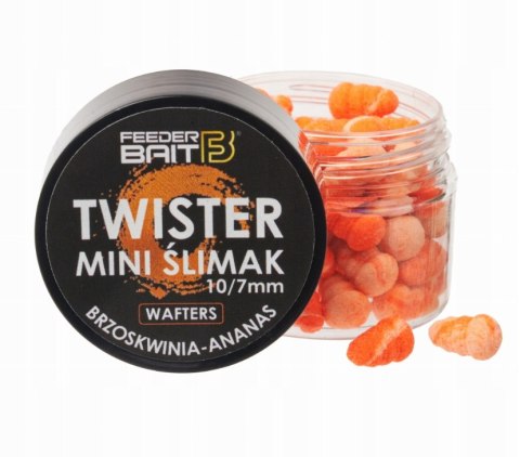 Przynęta Feeder Bait Mini Ślimak Wafters R72 Brzoskwinia Ananas