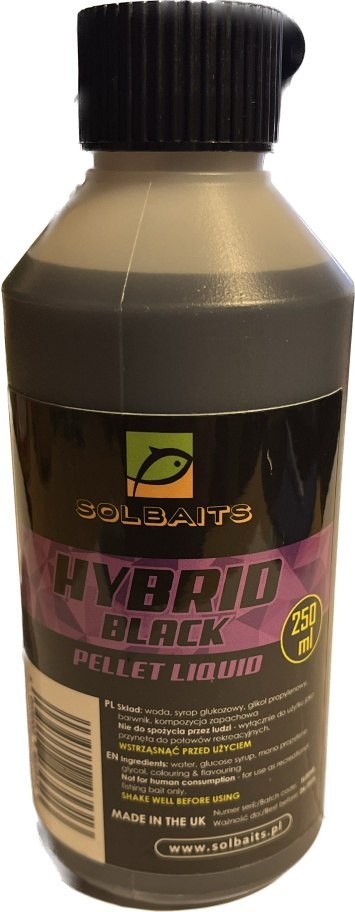 Solbaits Pellet Liquid Hybrid Black 250ml