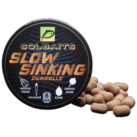 Wafters Solbaits Slow Sinking Dumbells 8mm 50ml
