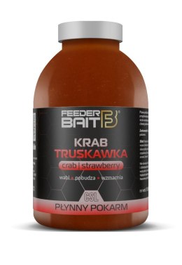 Zalewa Feeder Bait Krab Truskawka 250ml