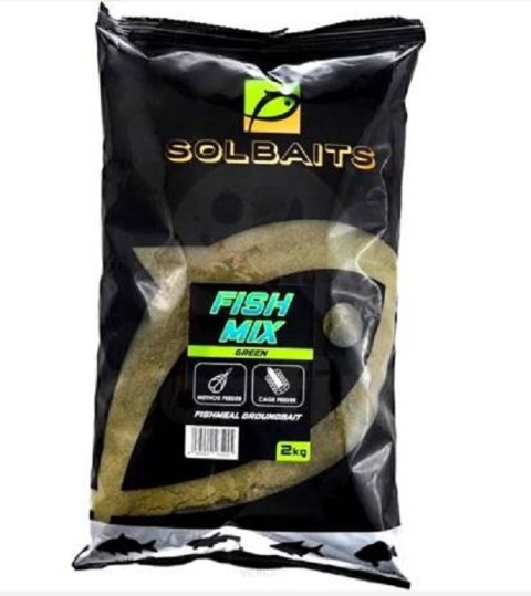 Zanęta Solbaits Fish Mix Green 2kg