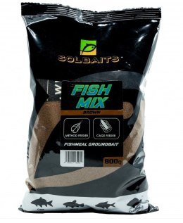 Zanęta Solbaits Zanęta Fish Mix Brown 800g