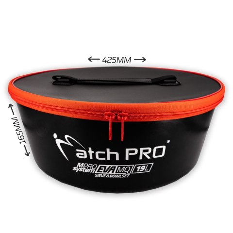 Zestaw MatchPro MPRO System EVA Monocube Groundbait 19L